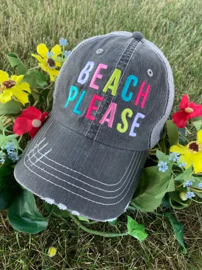 Hats and tanks BEACH Beach hair dont care Feelin beachy Beach please Hola beaches Beach bum Embroidered trucker caps