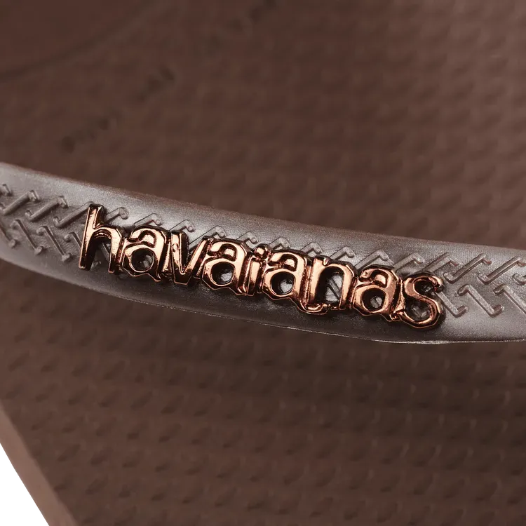 HAVAIANAS Slim Logo Metallic Sandal