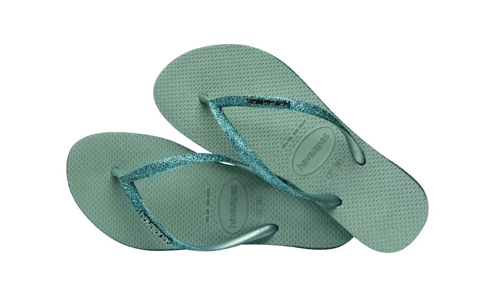 Havaianas Womens Slim Sparkle II Clay