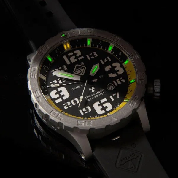 Hazard 4® HeavyWaterDiver® Nightwatch White GMT