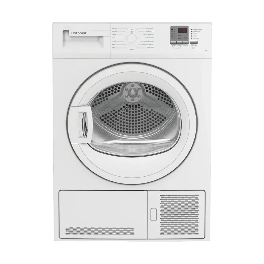 Hotpoint CHDC82WWGDUK 8kg Condenser Tumble Dryer, White