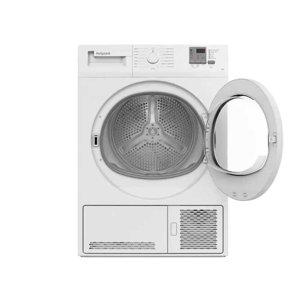 Hotpoint CHDC82WWGDUK 8kg Condenser Tumble Dryer, White