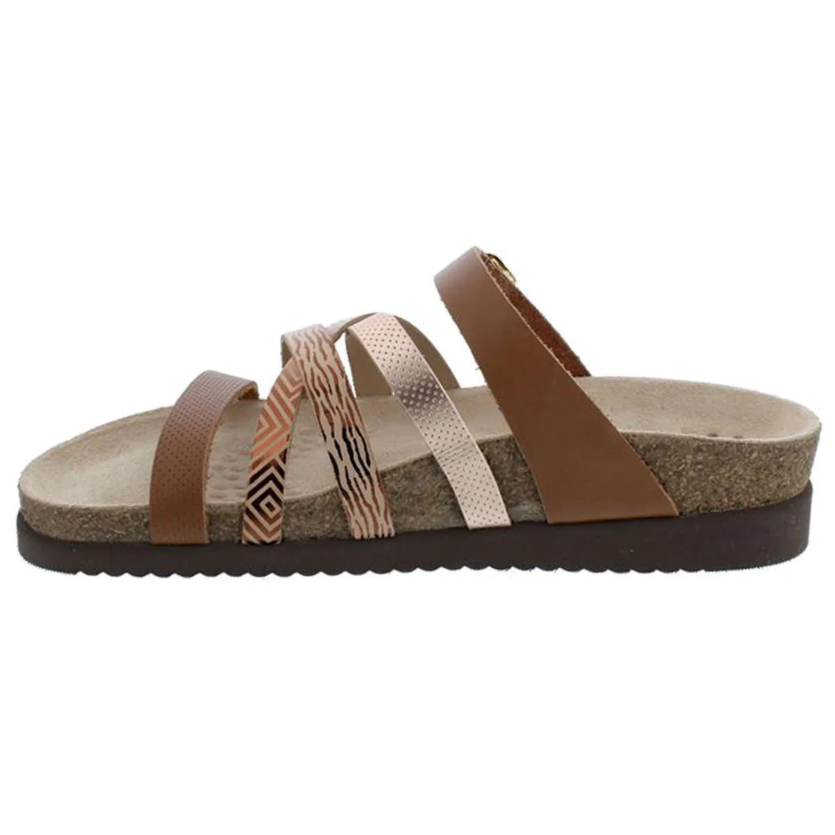 Huleda H131 Leather Women's Slides Sandals