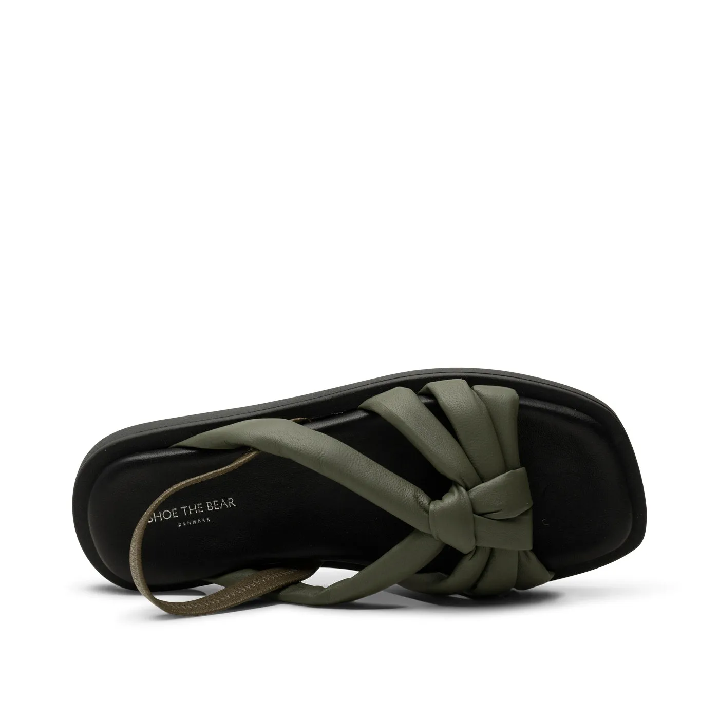 Krista slingback sandal læder - ALGAE