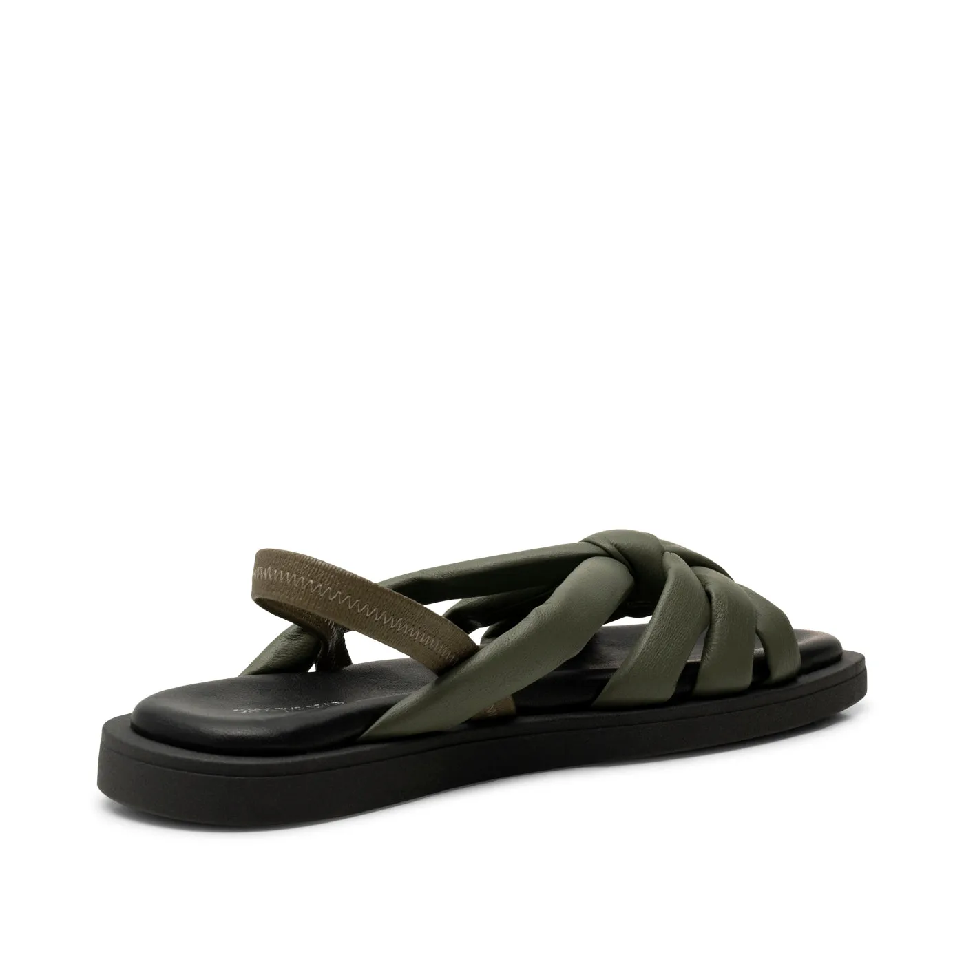 Krista slingback sandal læder - ALGAE