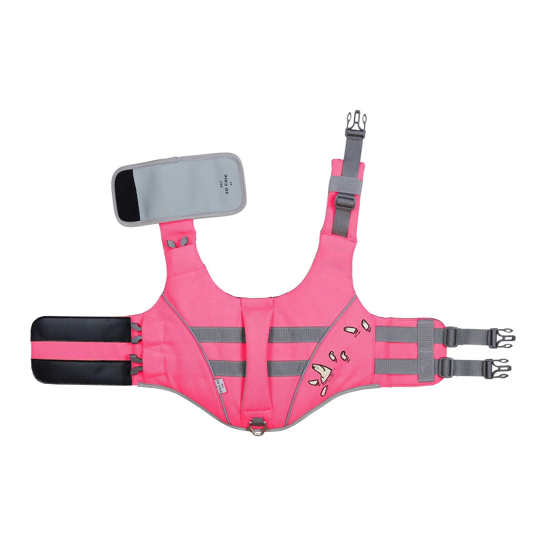 Life Jacket for dogs "Lifeguard" - Pink