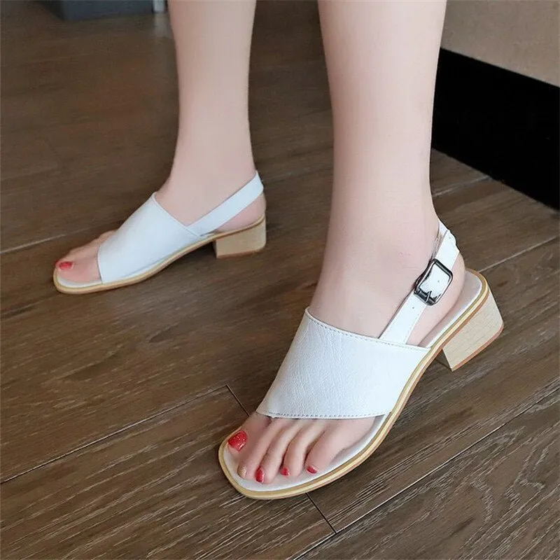 Low Heel Dress Sandals for Bunions