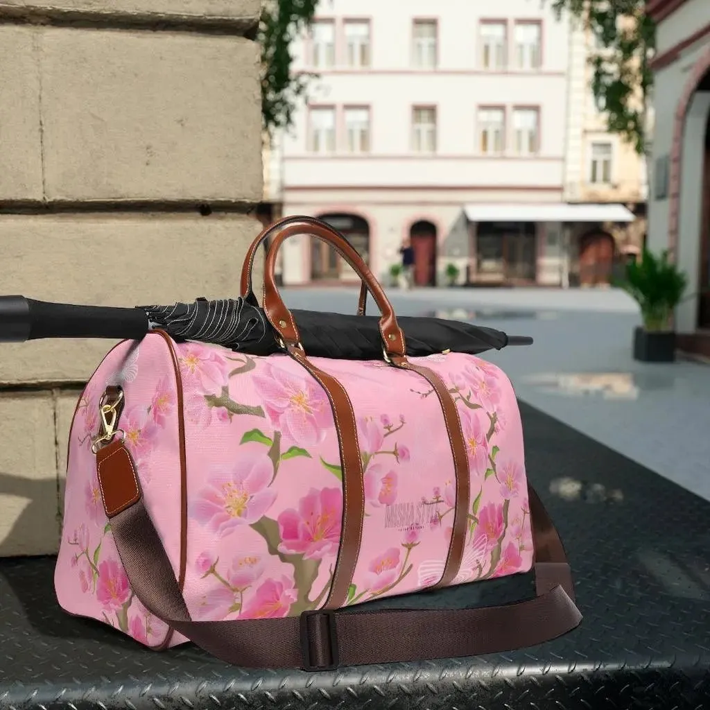 Luxury Waterproof Travel Bag - Metallic Pink