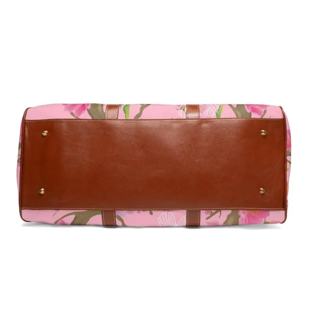 Luxury Waterproof Travel Bag - Metallic Pink