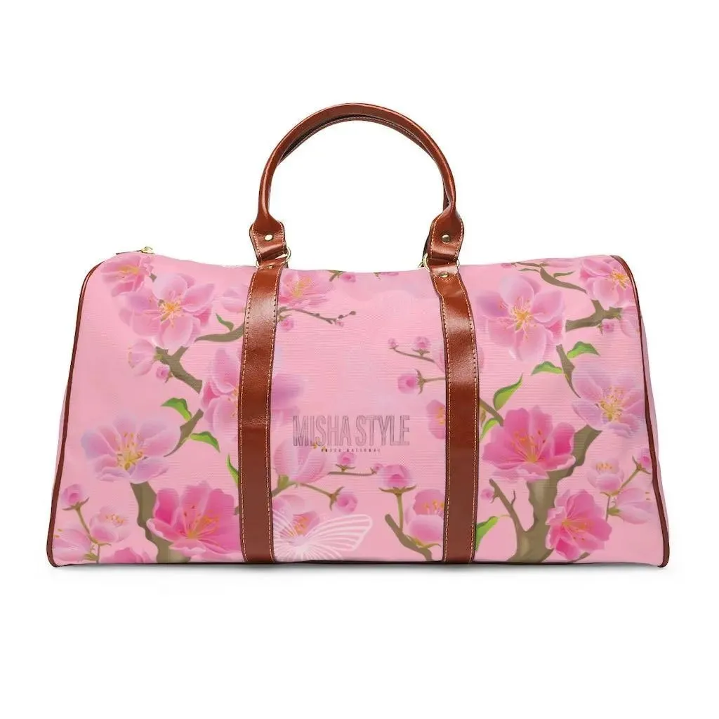 Luxury Waterproof Travel Bag - Metallic Pink