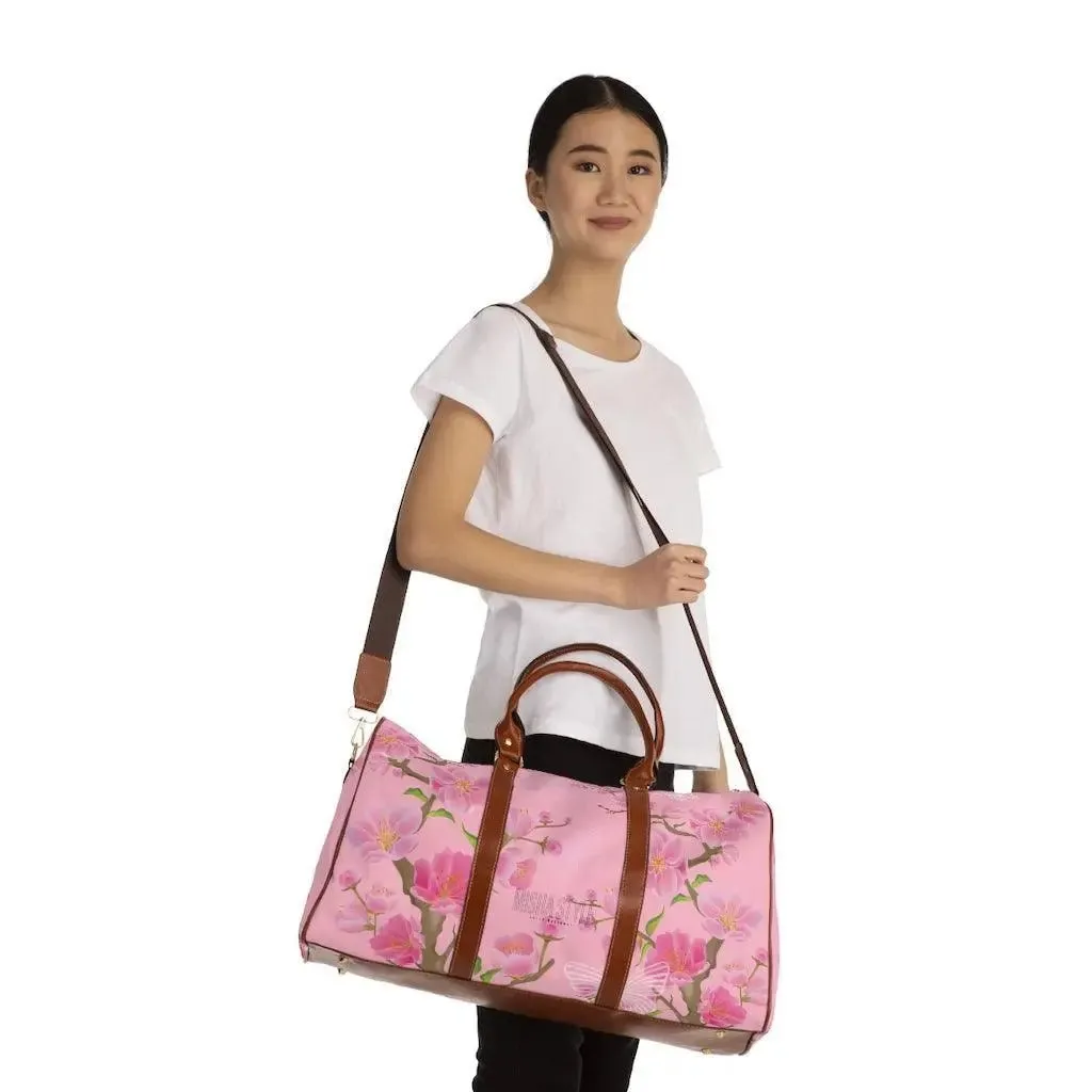 Luxury Waterproof Travel Bag - Metallic Pink