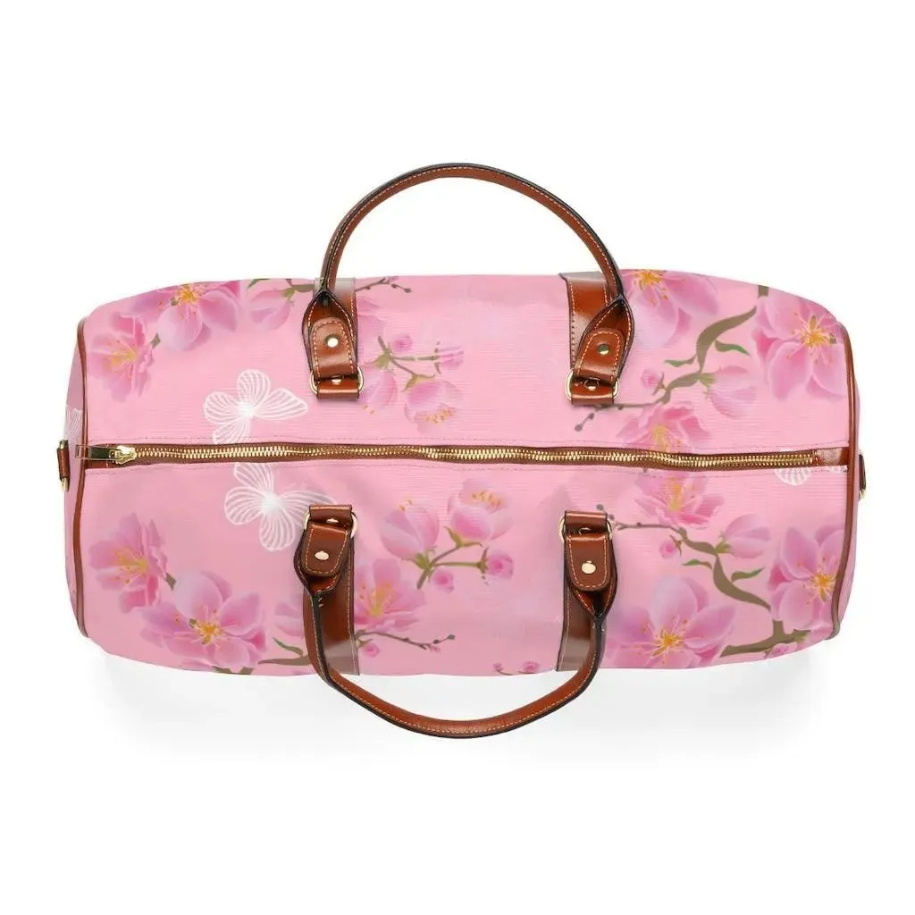 Luxury Waterproof Travel Bag - Metallic Pink