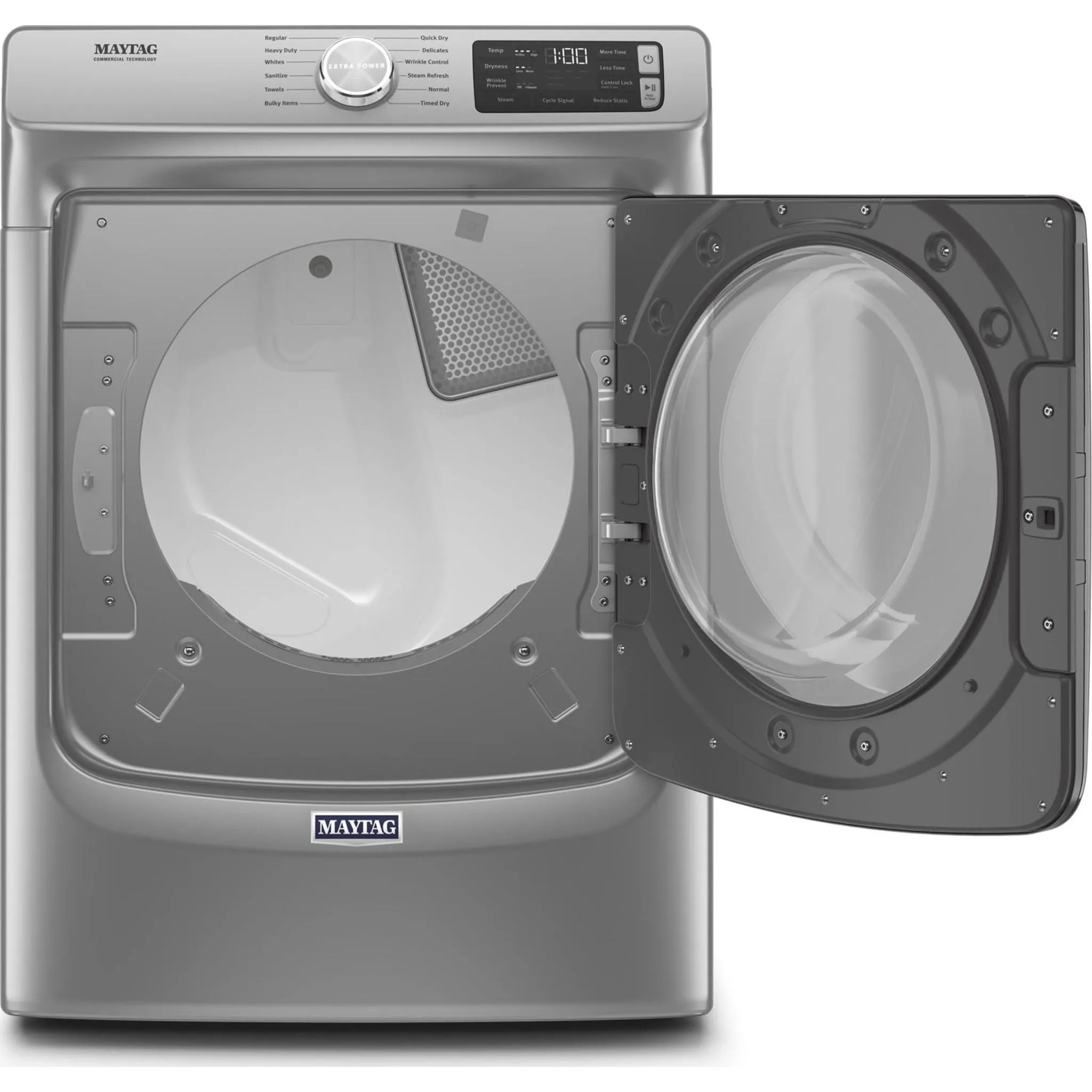 Maytag Front Load Electric Dryer with Extra Power and Quick Dry Cycle - 7.3 cu. ft. (YMED6630HC)