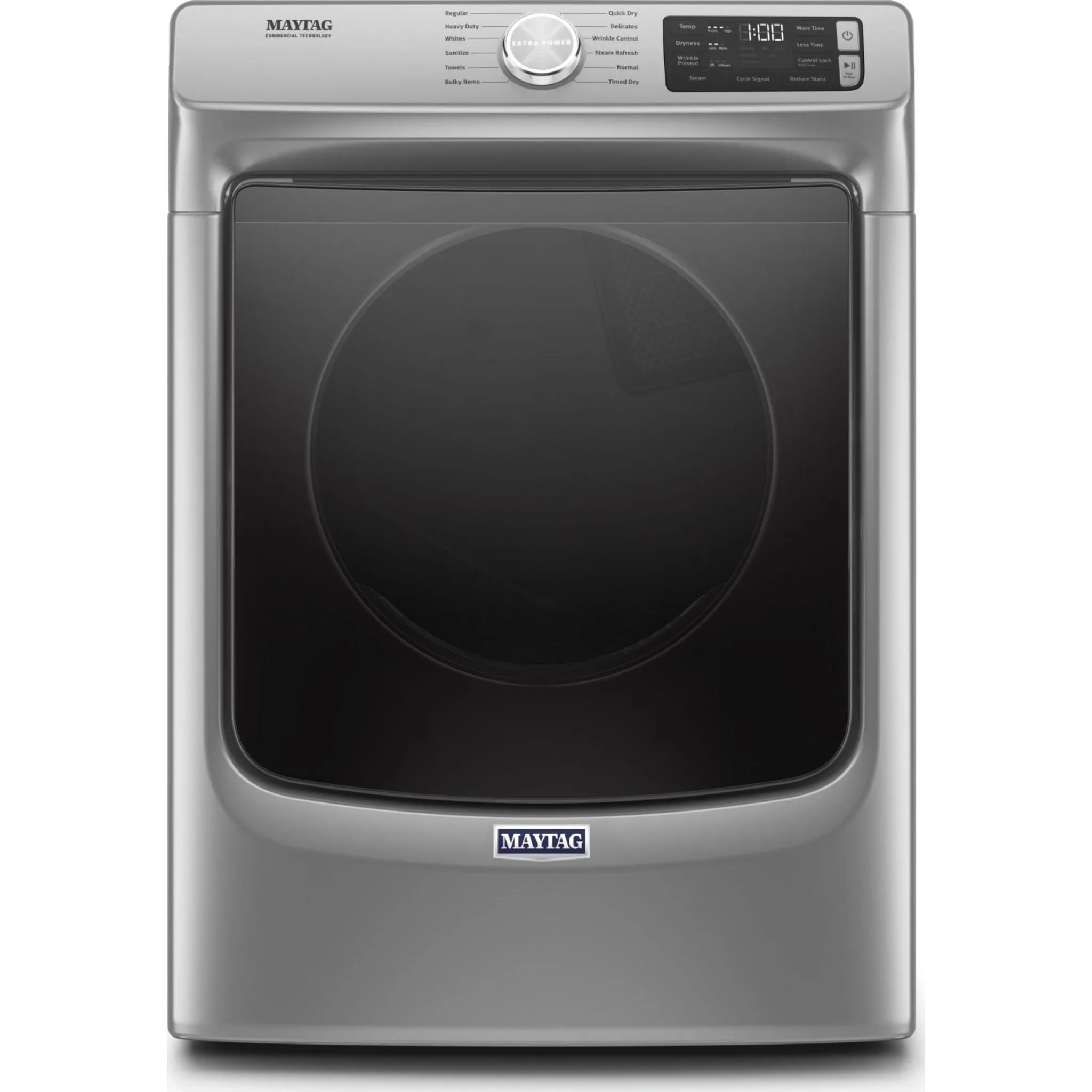 Maytag Front Load Electric Dryer with Extra Power and Quick Dry Cycle - 7.3 cu. ft. (YMED6630HC)