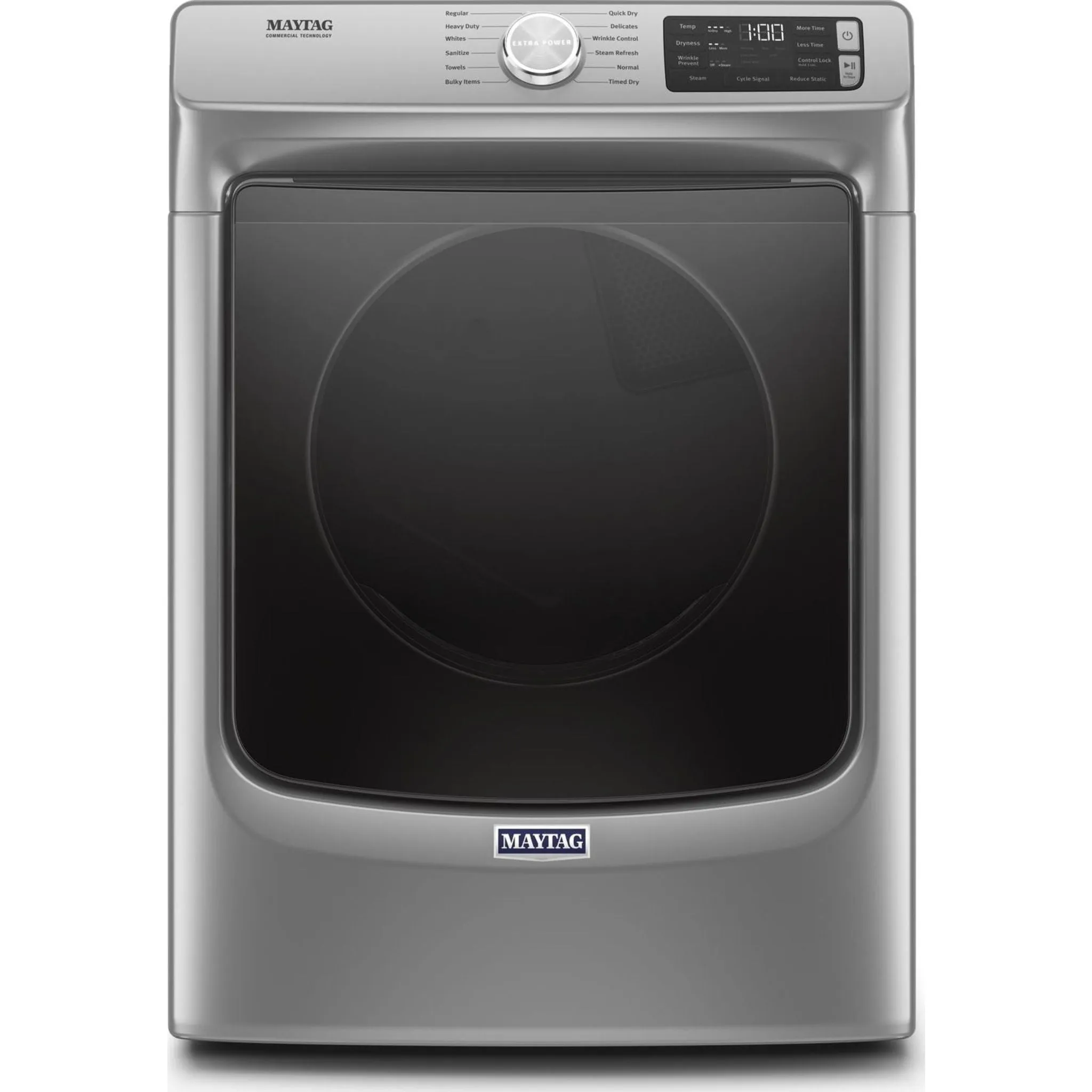 Maytag Front Load Electric Dryer with Extra Power and Quick Dry Cycle - 7.3 cu. ft. (YMED6630HC)