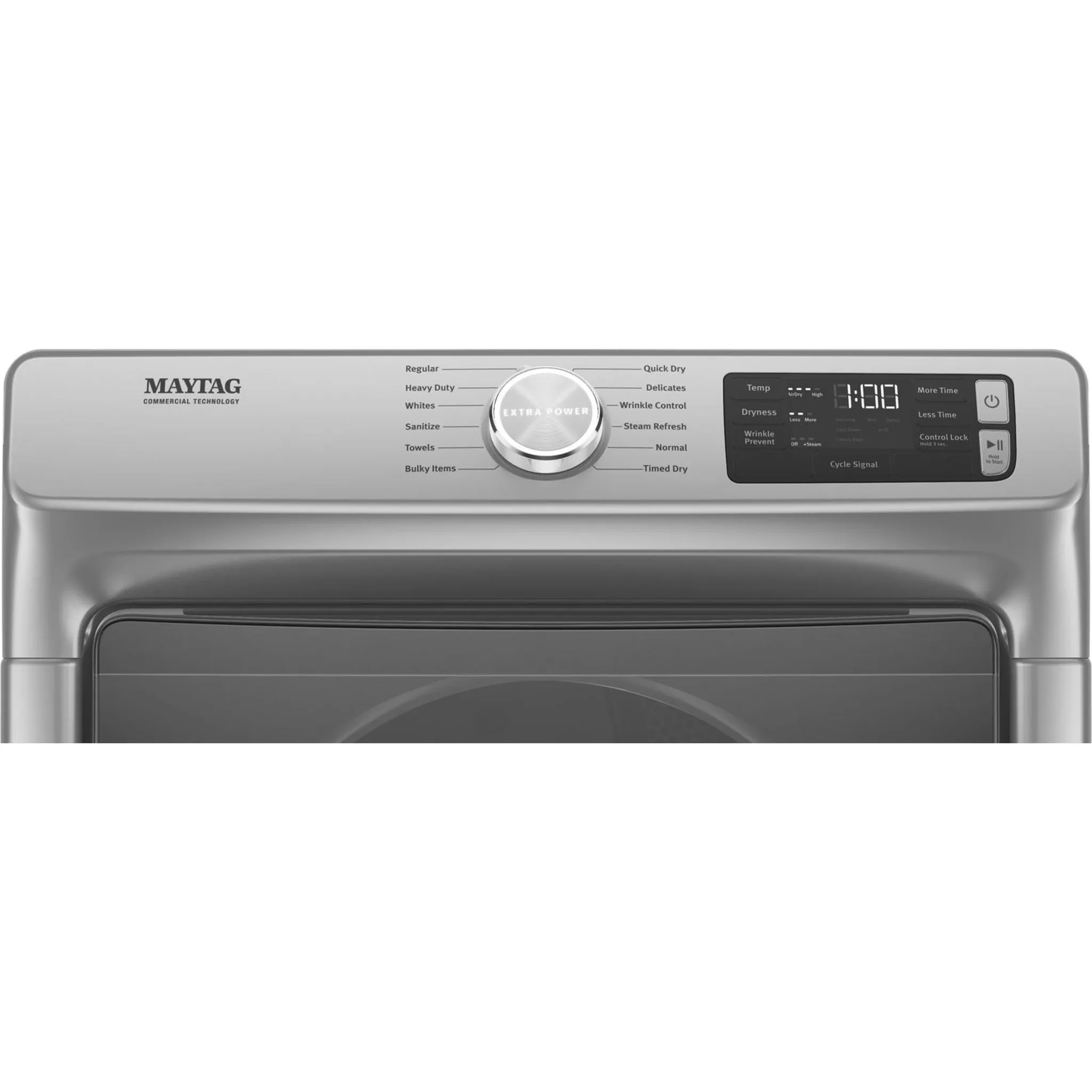 Maytag Front Load Electric Dryer with Extra Power and Quick Dry Cycle - 7.3 cu. ft. (YMED6630HC)