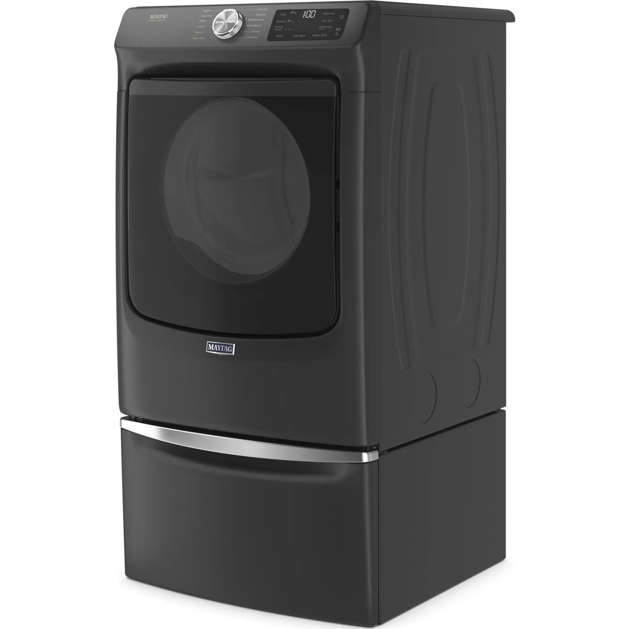 Maytag Front Load Electric Dryer with Extra Power and Quick Dry Cycle - 7.3 cu. ft. (YMED6630MBK)