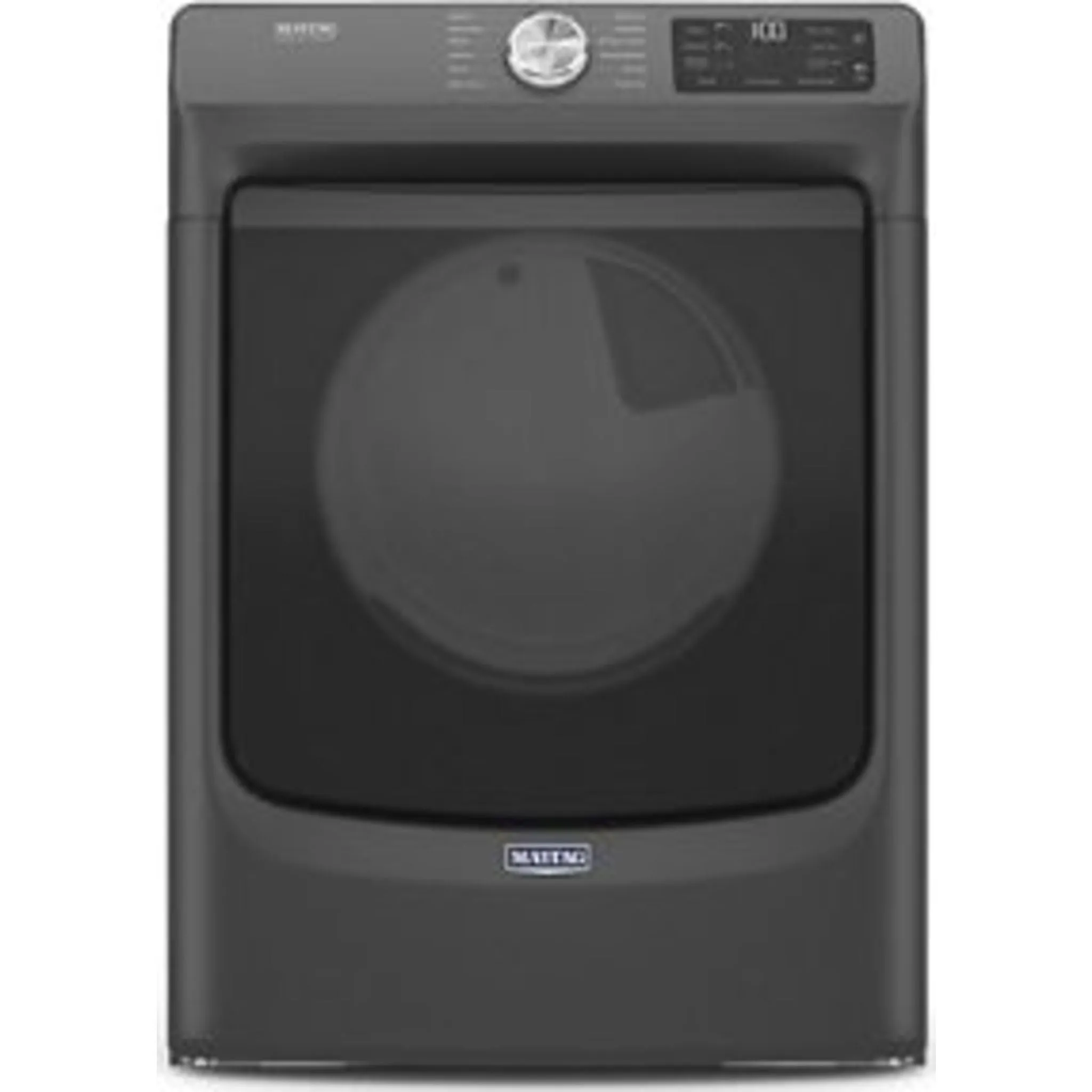 Maytag Front Load Electric Dryer with Extra Power and Quick Dry Cycle - 7.3 cu. ft. (YMED6630MBK)