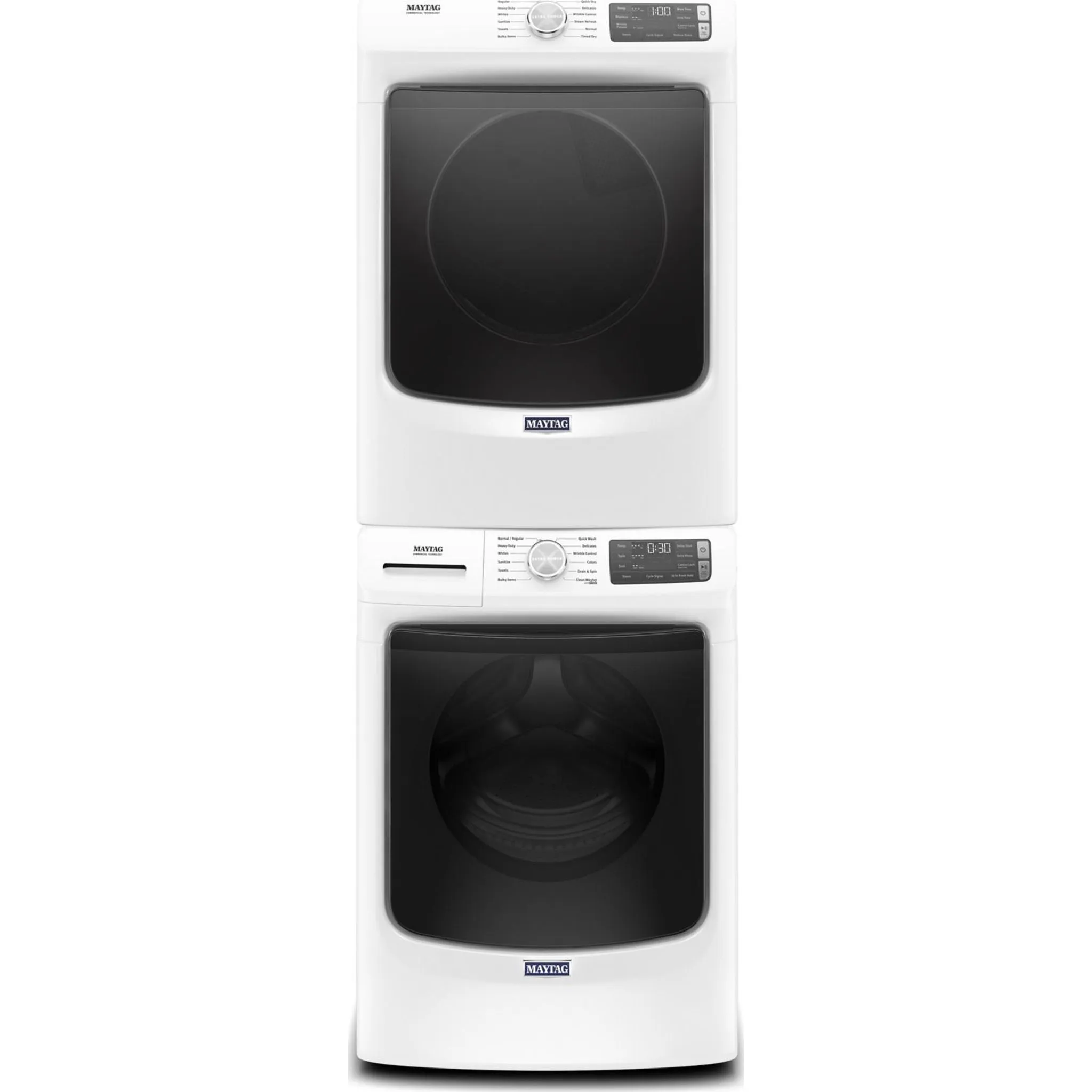 Maytag Front Load Gas Dryer with Extra Power and Quick Dry Cycle - 7.3 cu. ft. (MGD6630HW)