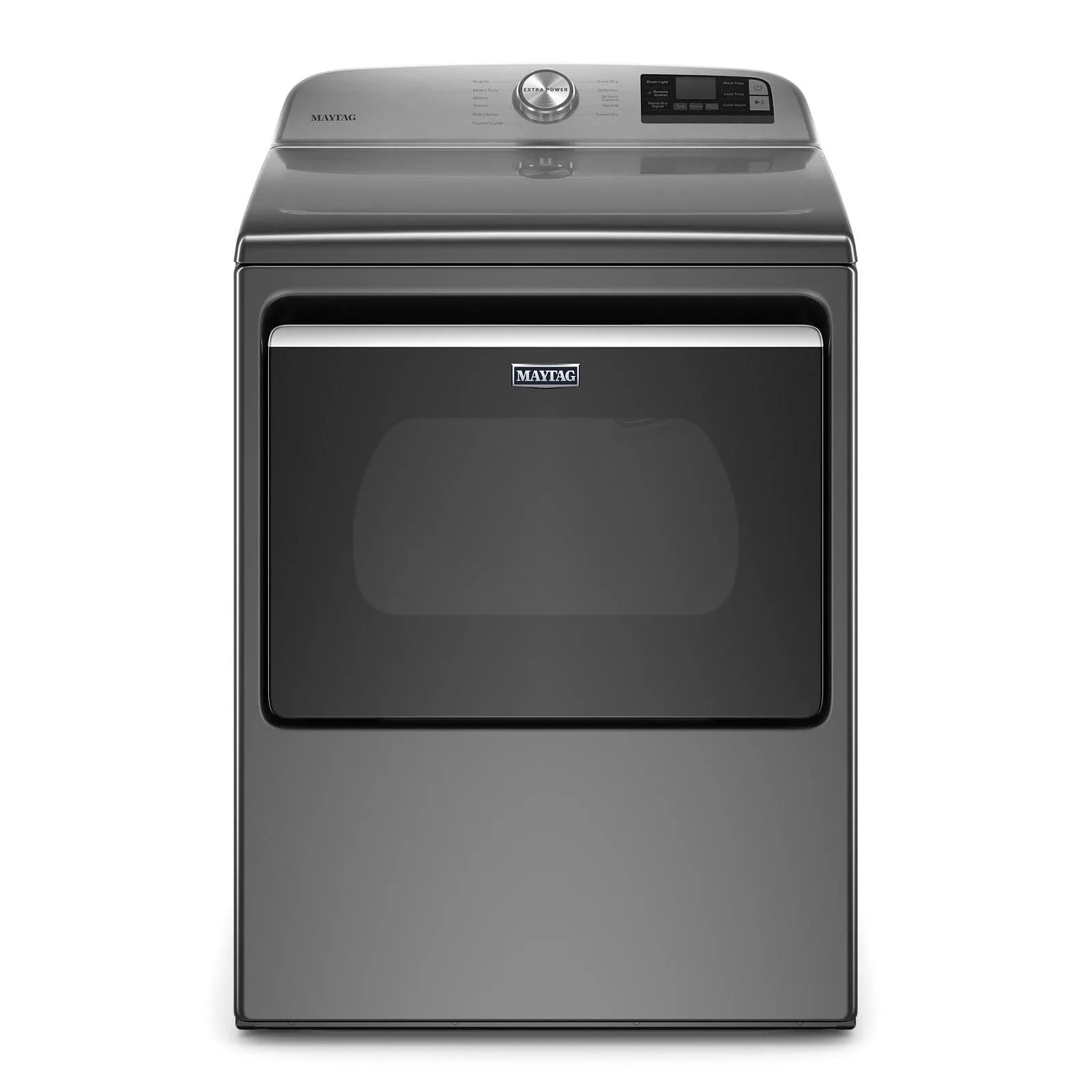 Maytag Metallic Slate Smart Electric Dryer (7.4 Cu.Ft.) - YMED6230HC