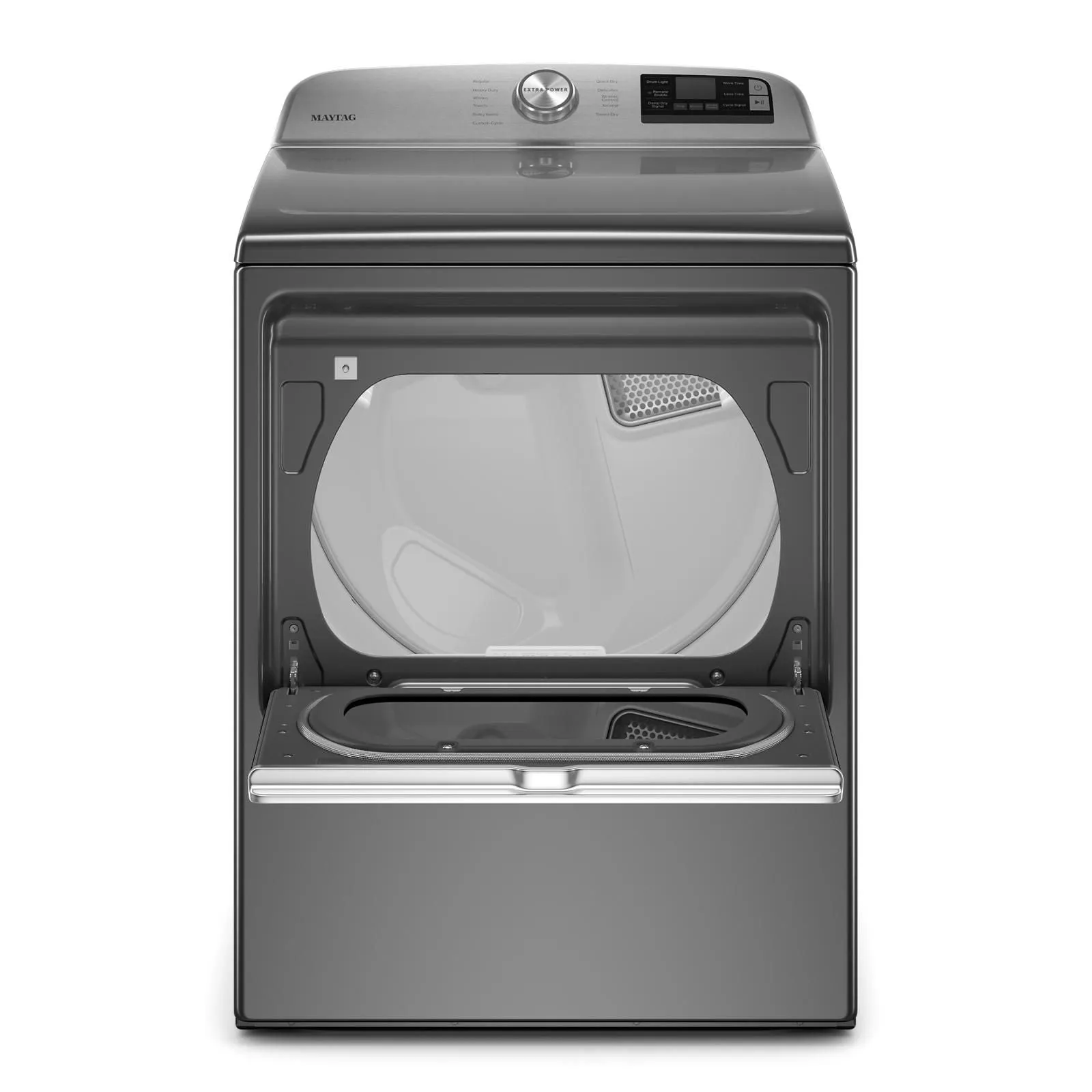 Maytag Metallic Slate Smart Electric Dryer (7.4 Cu.Ft.) - YMED6230HC