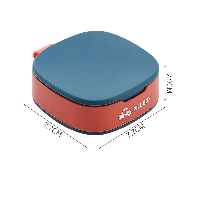 Portable Small Medicine Box for Home and Travel Use, HG0162