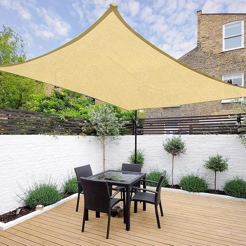 Rectangle Shade Sail Patio Deck Shade 16x12