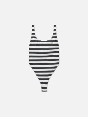 Ritz Women's Stripe Swimsuit -- White Multi