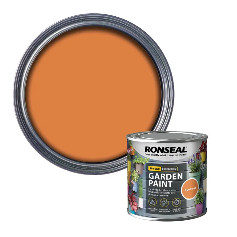 Ronseal Garden Paint - Sunburst 250ml