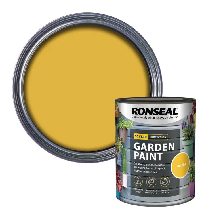 Ronseal Garden Paint - Sundial 750ml