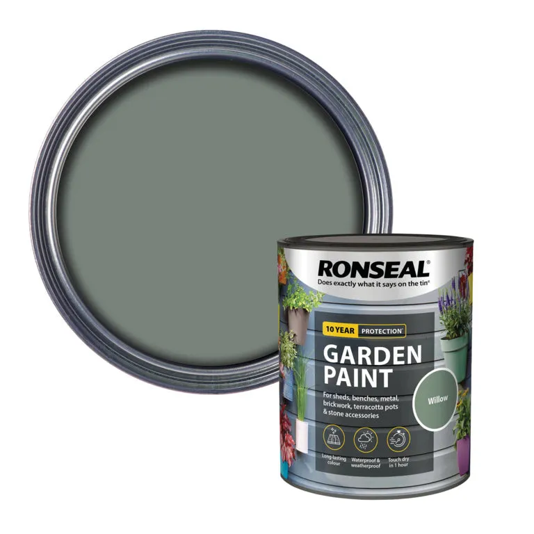 Ronseal Garden Paint - Willow 750ml