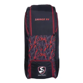 SG Savage X4 Cricket Duffle Wheelie Kit Bag