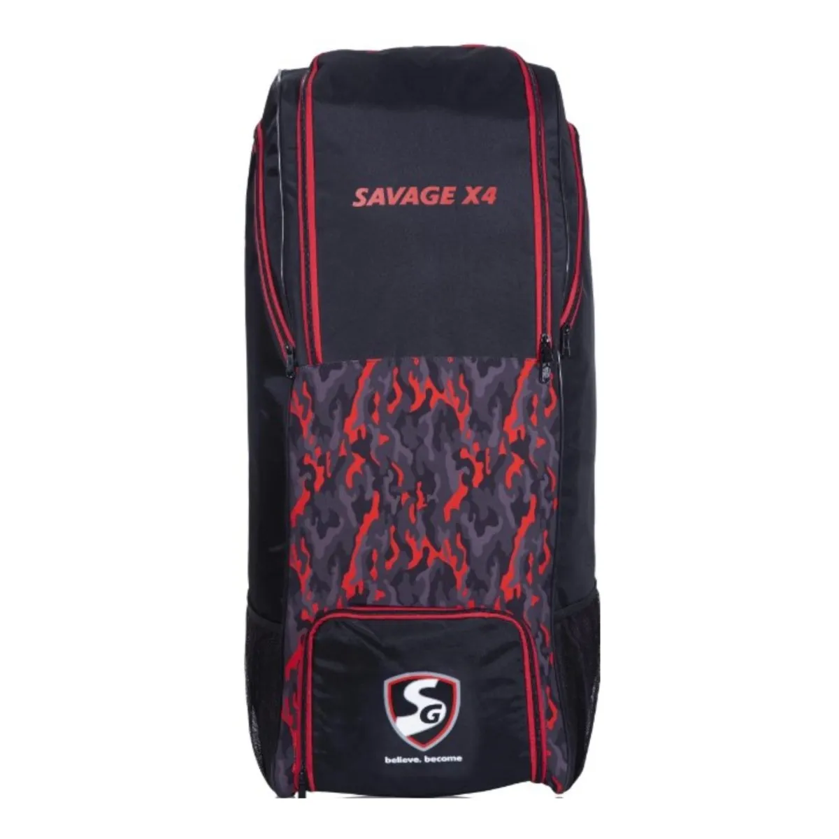 SG Savage X4 Cricket Duffle Wheelie Kit Bag