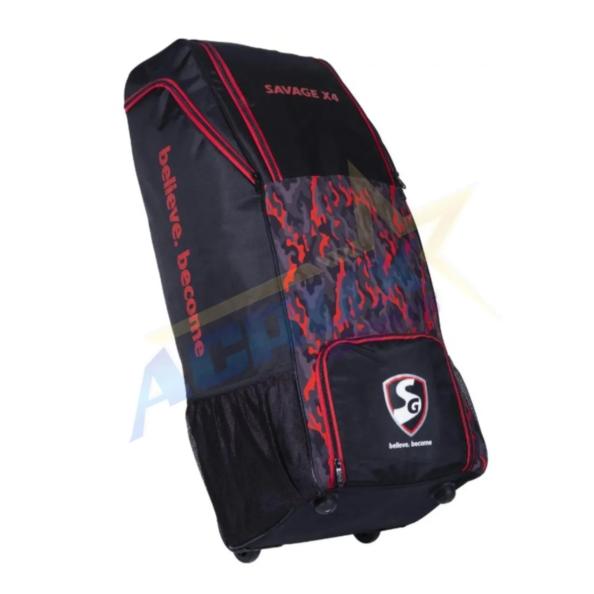 SG Savage X4 Cricket Duffle Wheelie Kit Bag