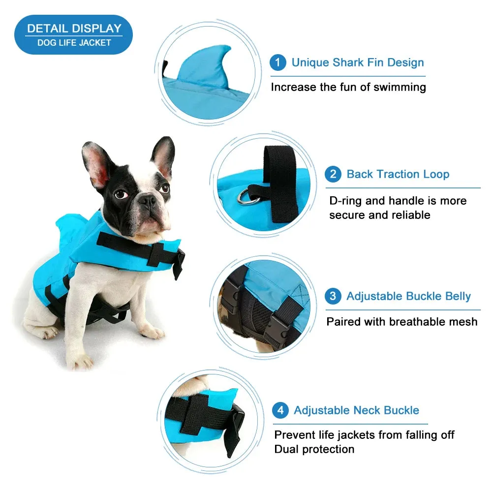 Shark Fin Dog Life Vest