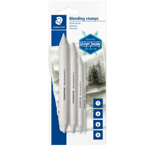 Staedtler 5426 Blending stumps of 4 sizes