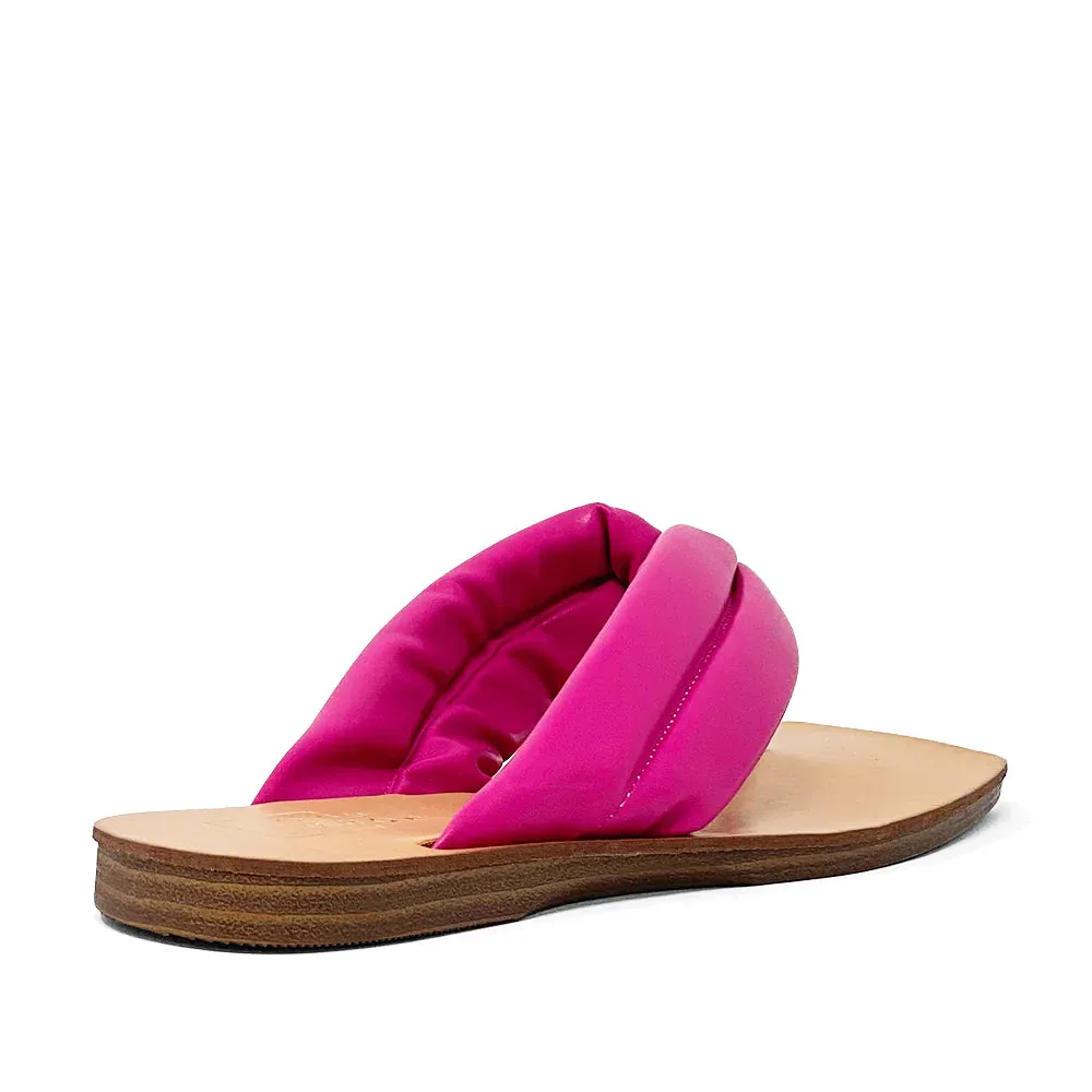 The Beverly Sandal in Magenta