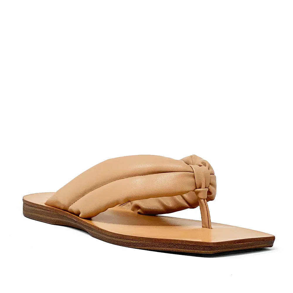 The Beverly Sandal in Taupe