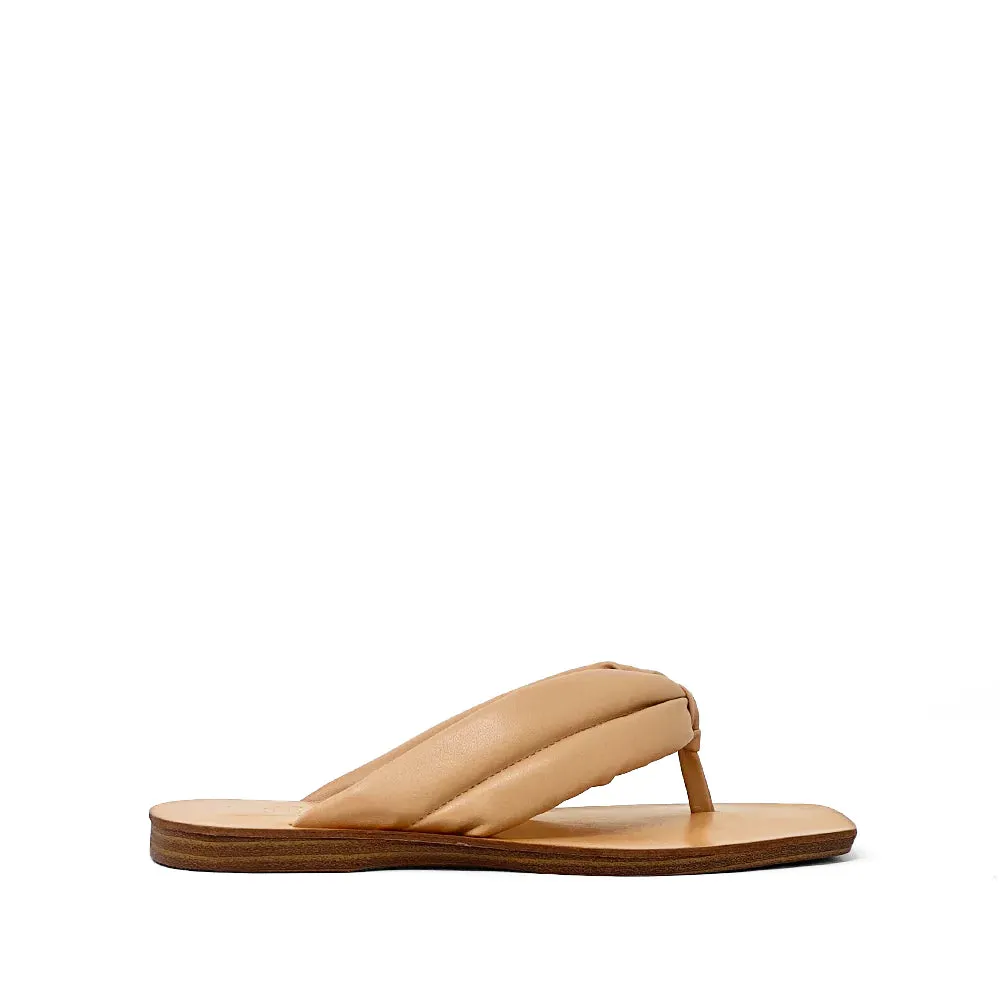 The Beverly Sandal in Taupe