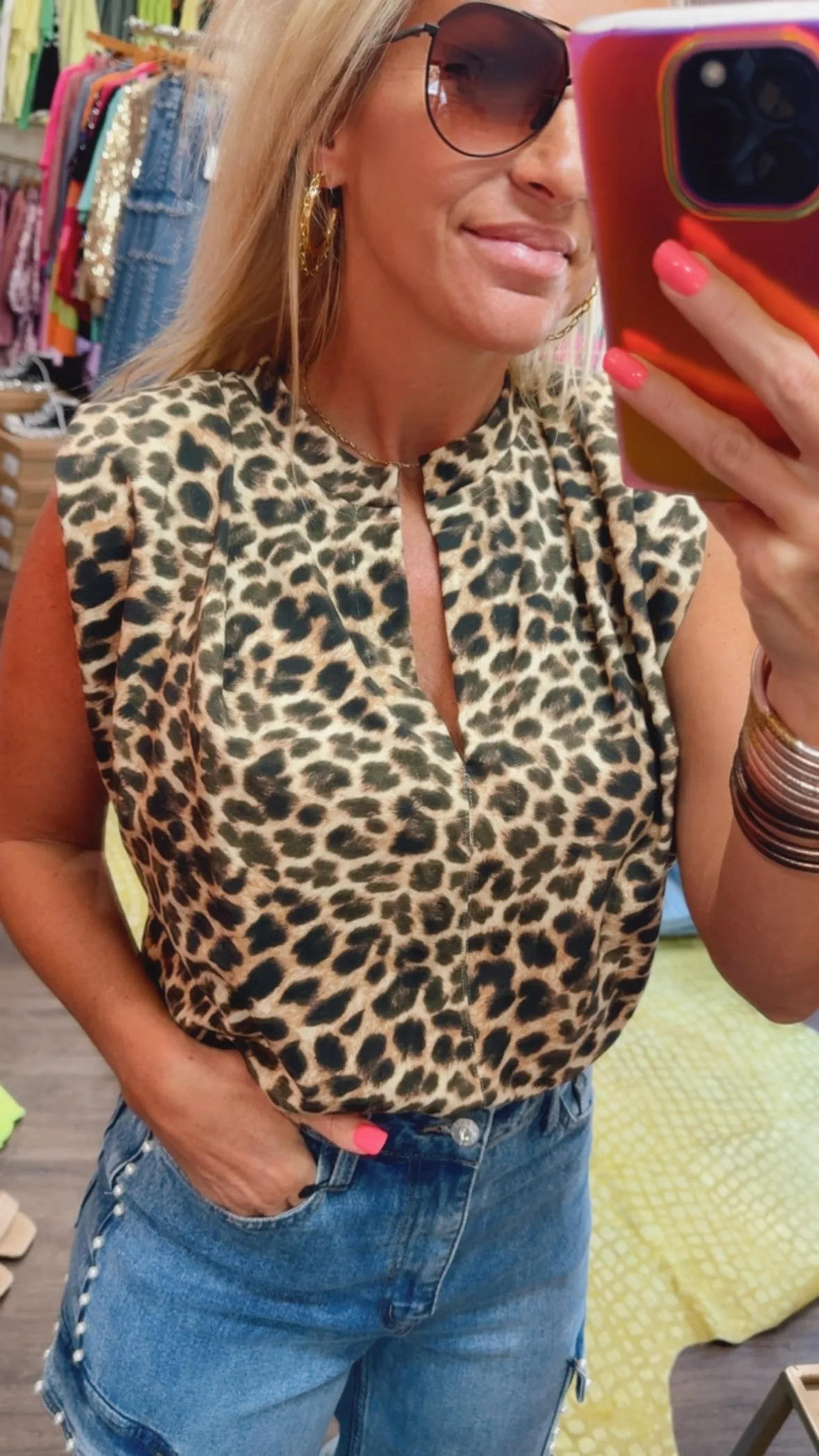 The Brogan Padded Top In The Wild by Another Love