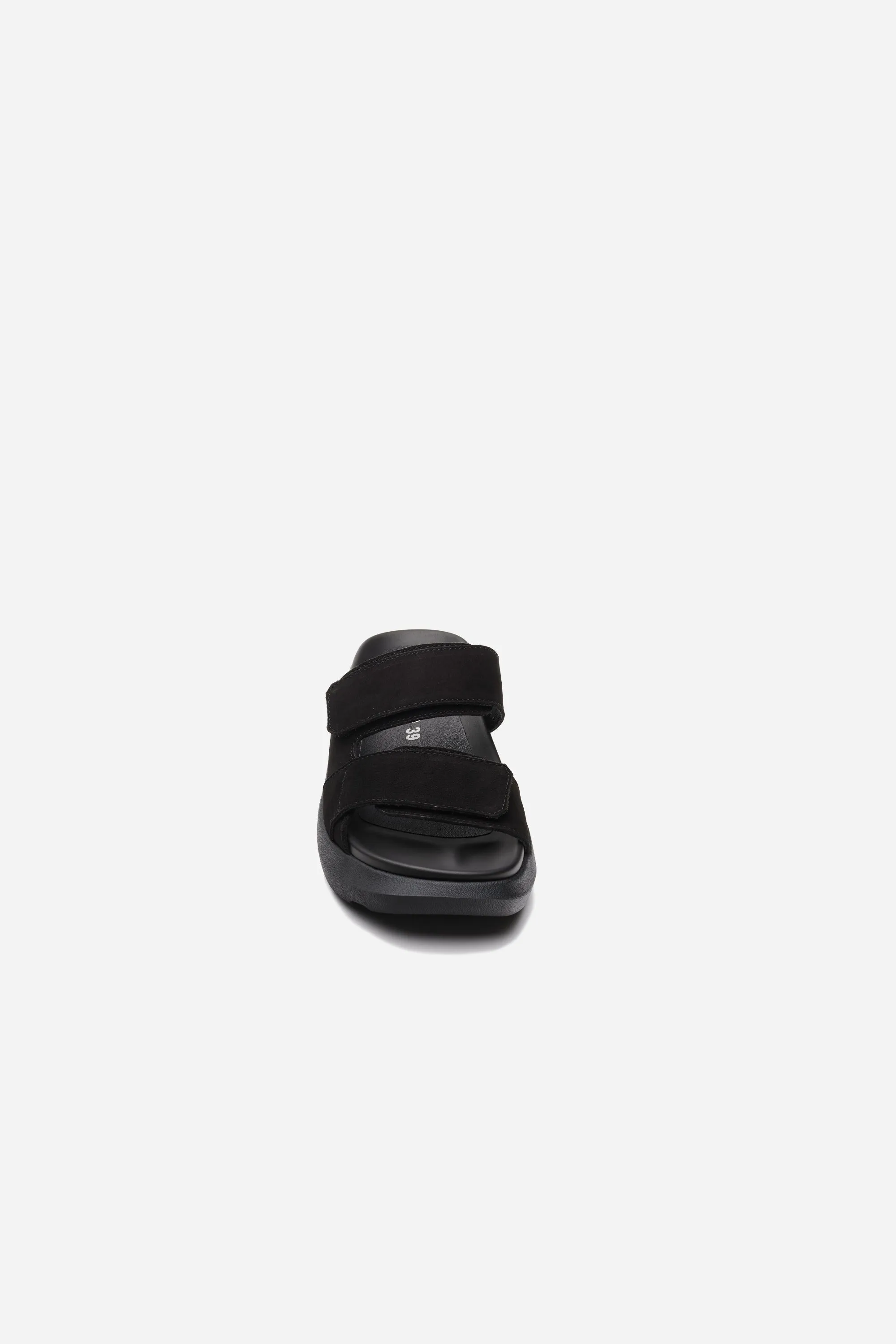 Uma Leather Sandal Black