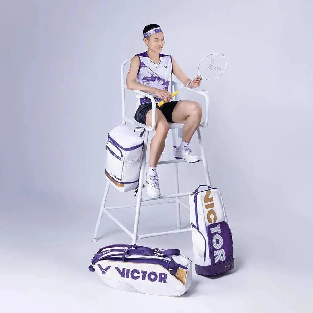 VICTOR Tai Tzu Ying Collection BR3025TTY-AJ (3pcs) White Backpack Limited Edition