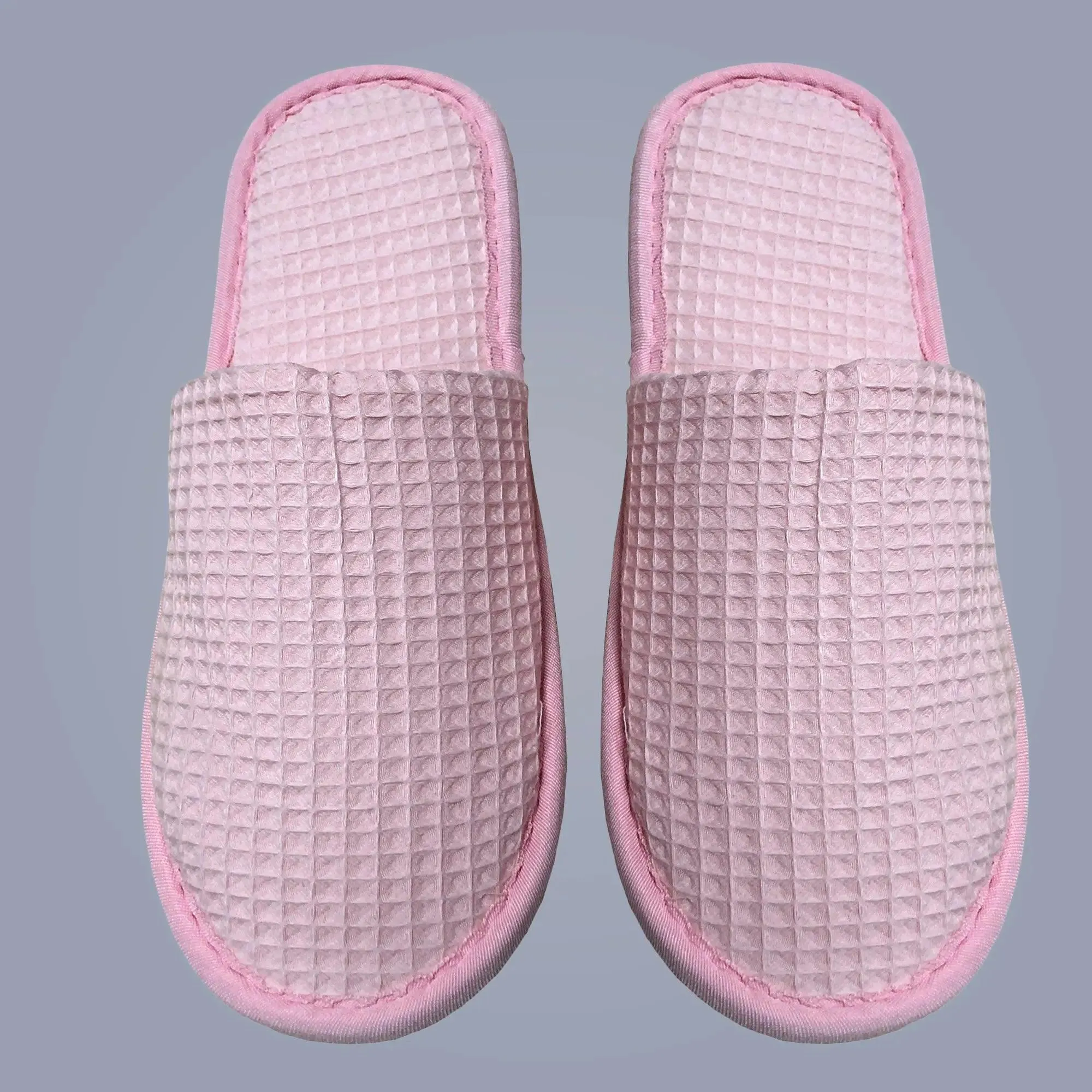 Waffle Closed Toe Slippers - One Size - Unisex