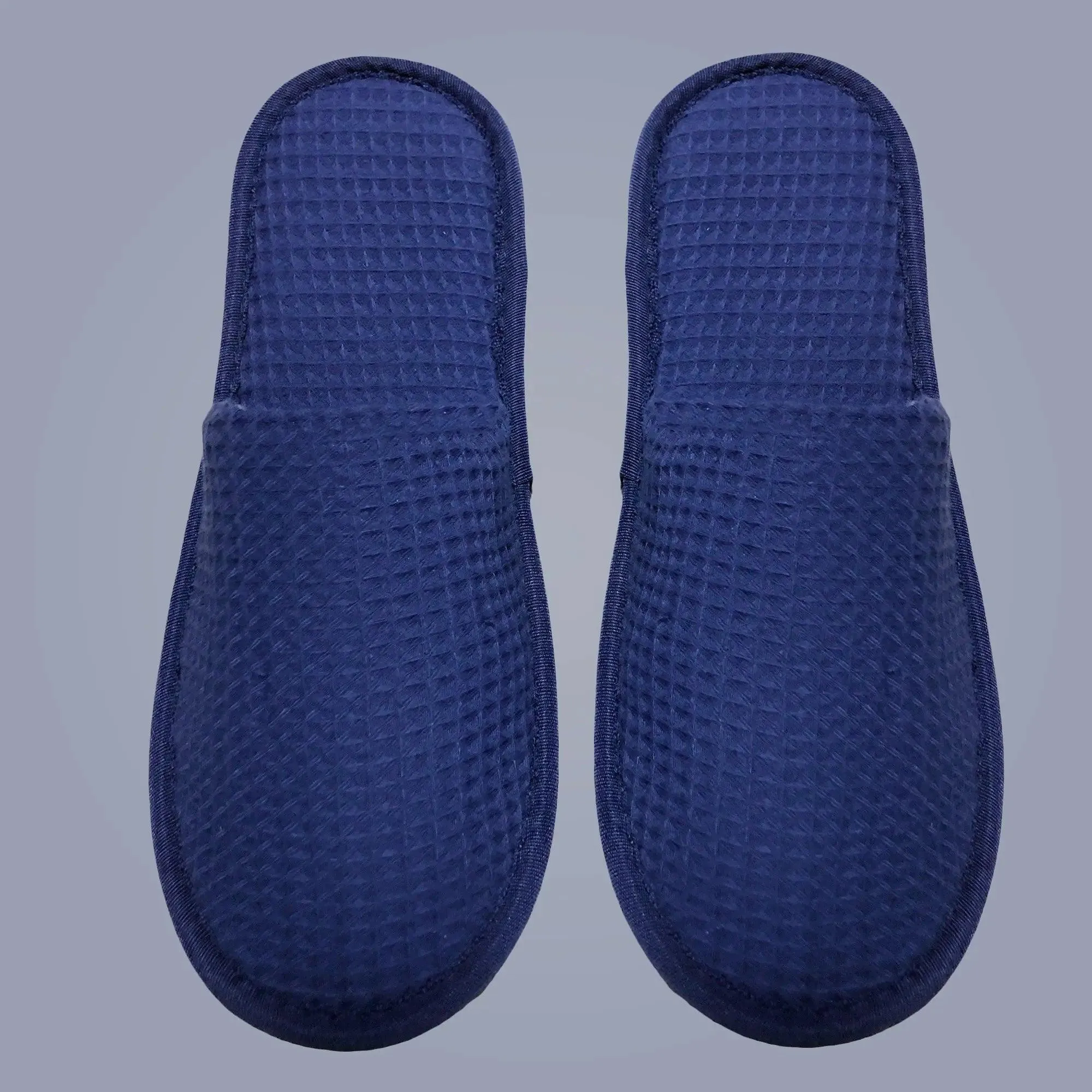 Waffle Closed Toe Slippers - One Size - Unisex