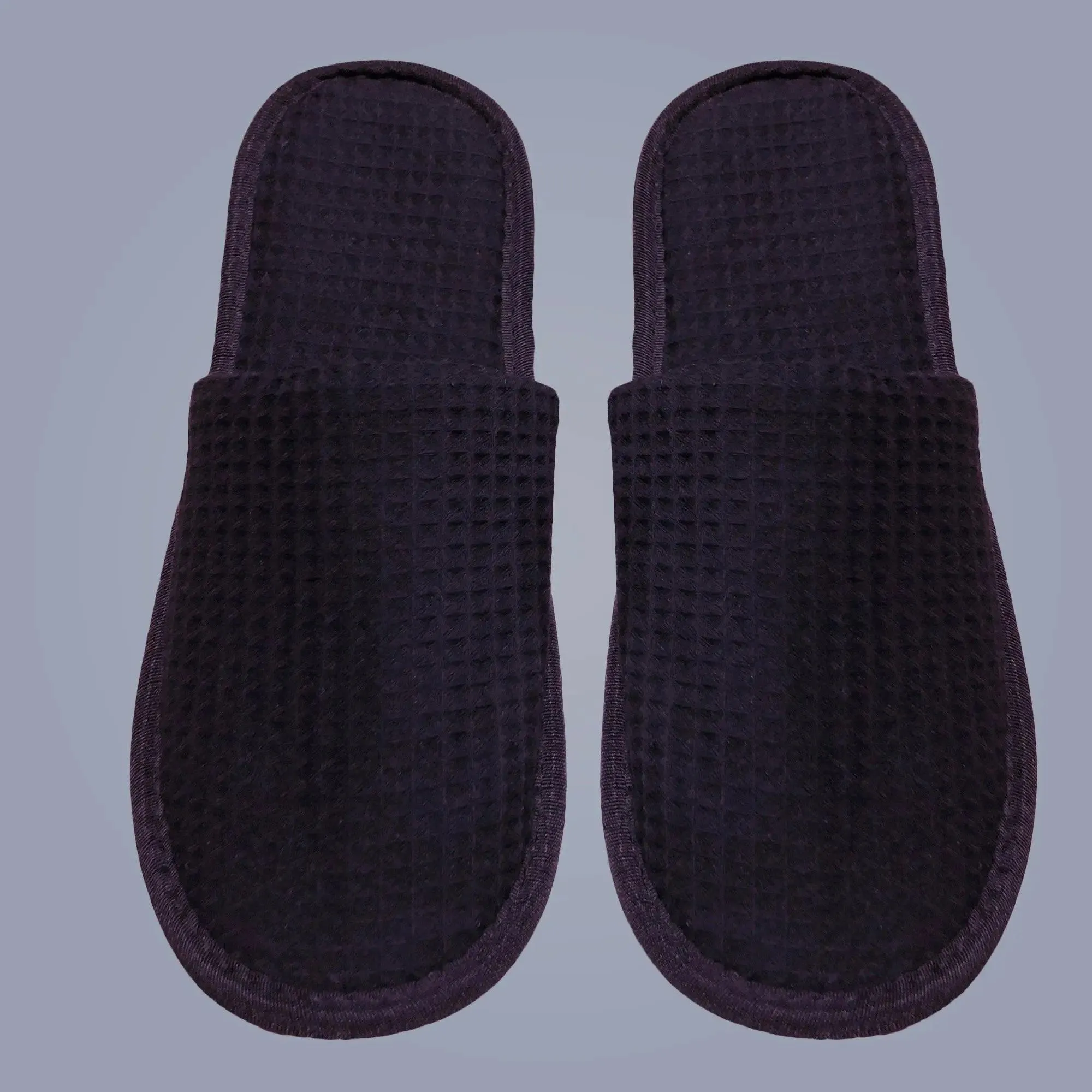 Waffle Closed Toe Slippers - One Size - Unisex