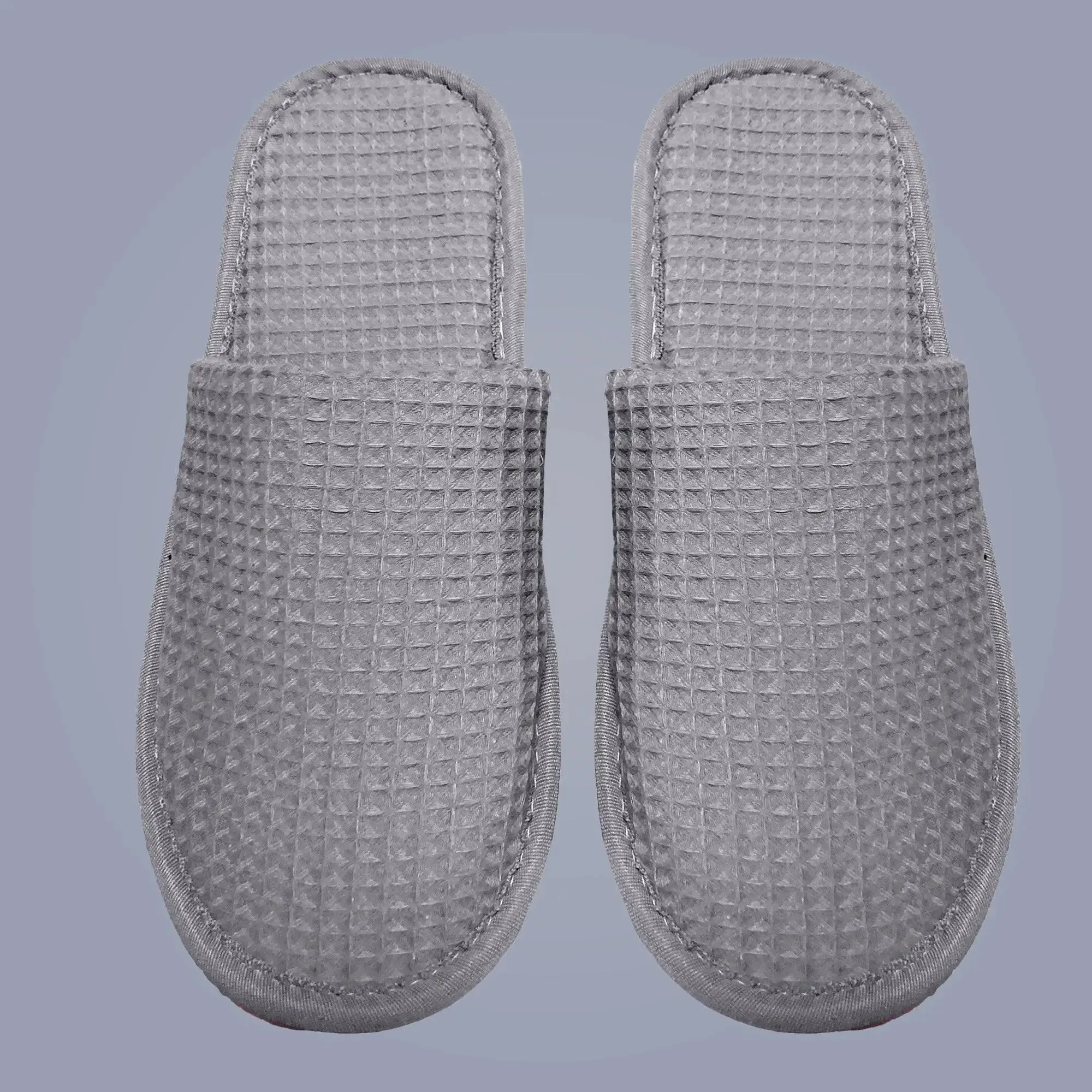 Waffle Closed Toe Slippers - One Size - Unisex