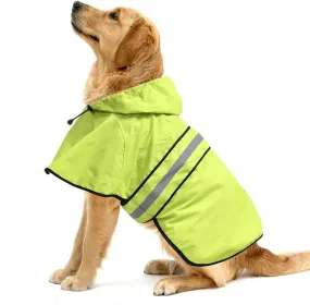 Waterproof Reflective Dog Raincoat