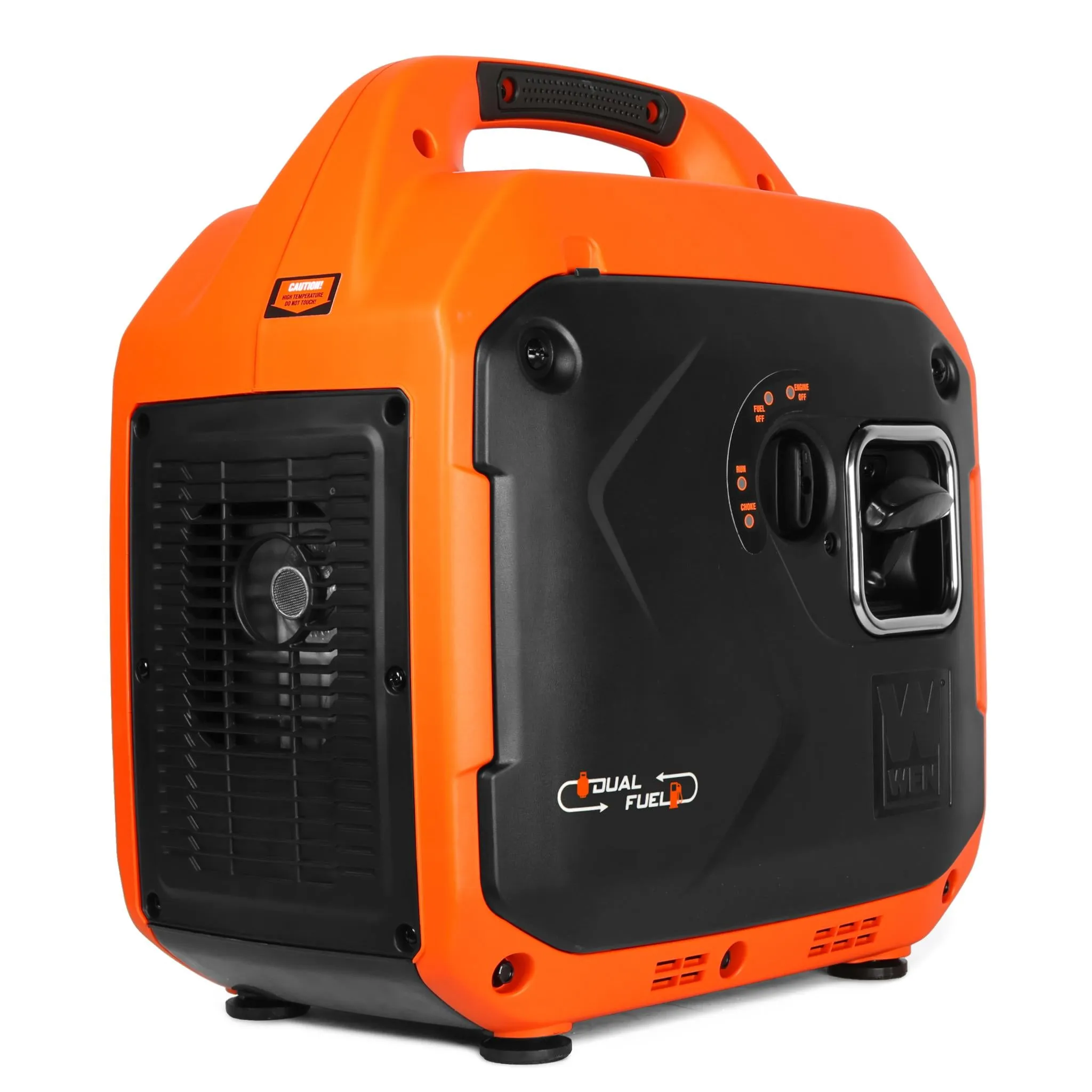 WEN DF360iX Quiet and Lightweight 3600-Watt Dual Fuel RV-Ready Portable Inverter Generator with Fuel Shut Off and CO Watchdog