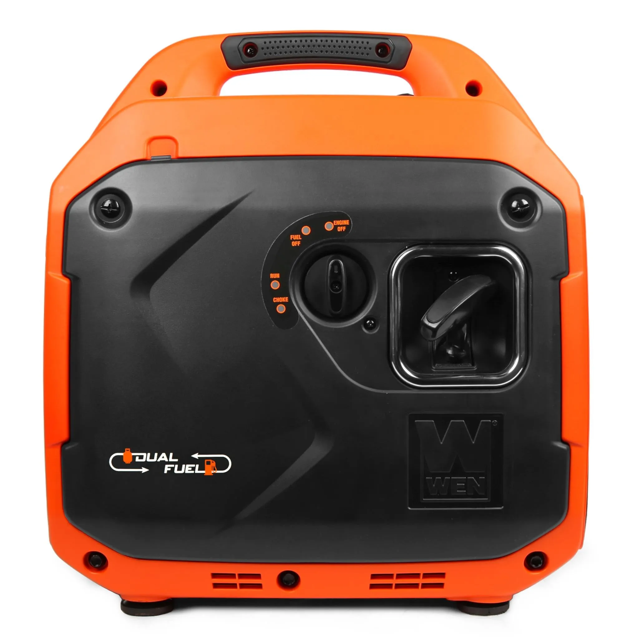 WEN DF360iX Quiet and Lightweight 3600-Watt Dual Fuel RV-Ready Portable Inverter Generator with Fuel Shut Off and CO Watchdog