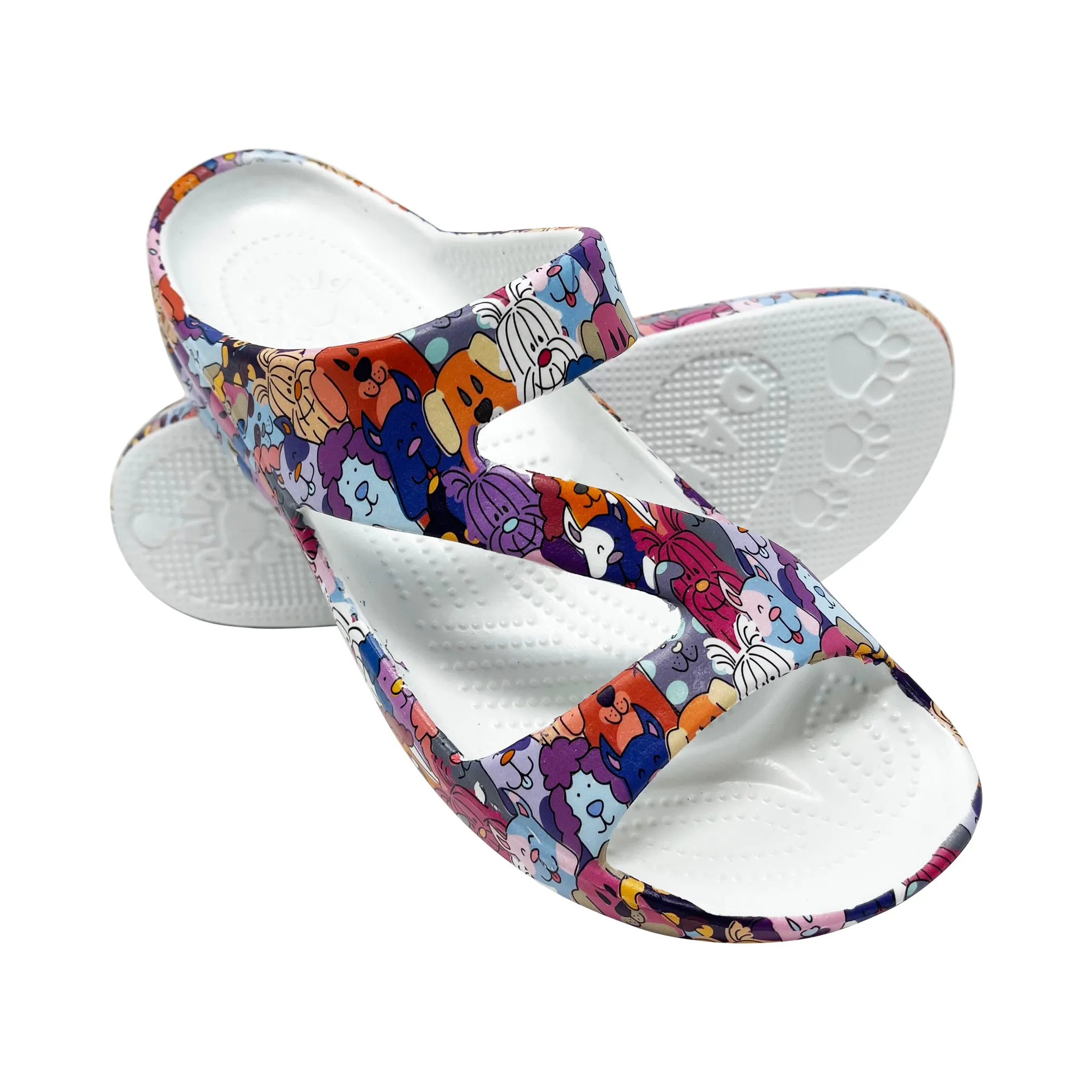 Women's PAW Print Z Sandals - DAWG Crazy